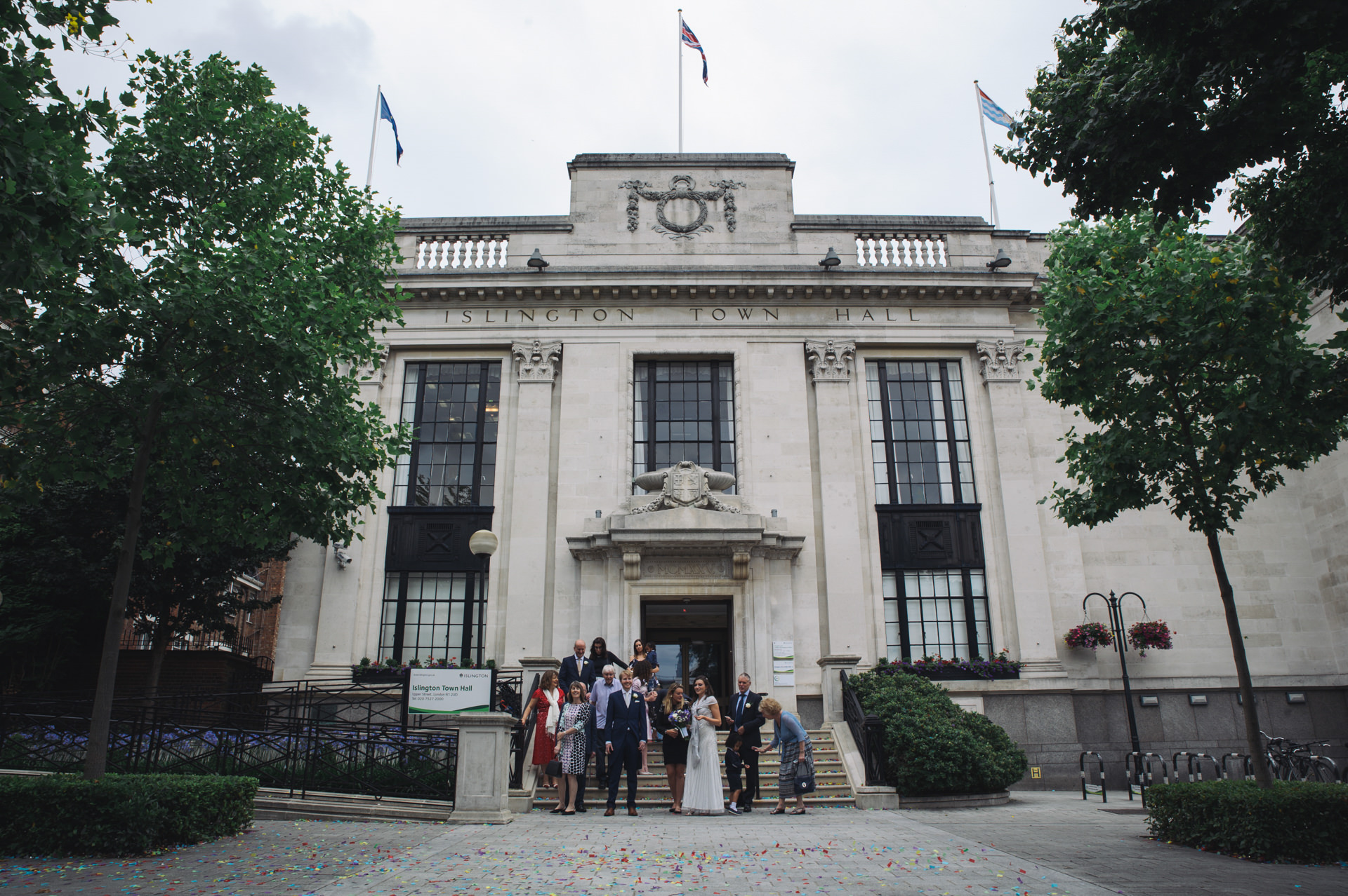 islington town hall london wedding photographer